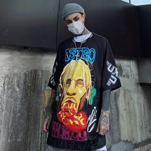 Summer Personalized Men's and Women's Short Sleeved T Shirt