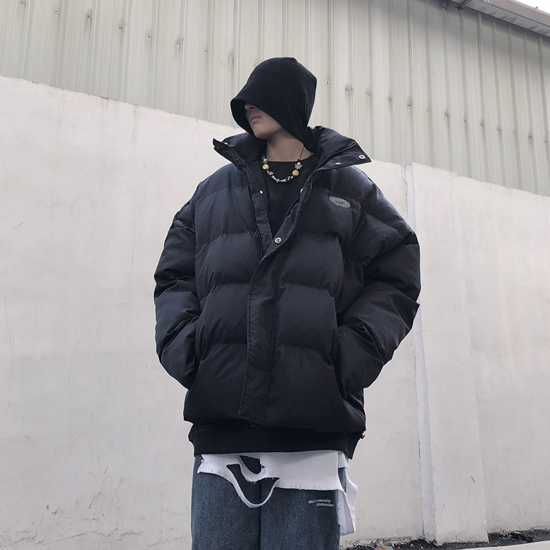 Pure Color Street Fashion Brand Ins Street Loose Bread Clothes