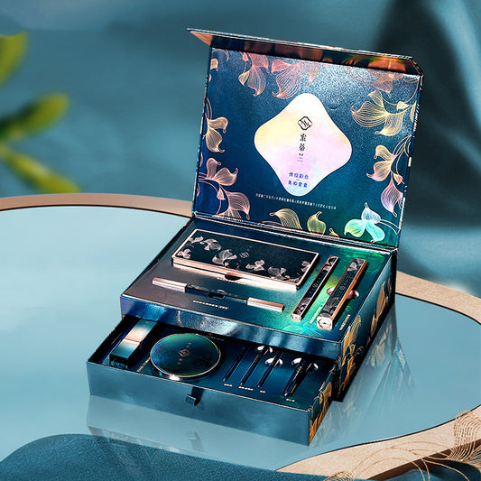 Cadeau d'anniversaire de Saint-Valentin Rouge à lèvres sculpté antique avec pinceau