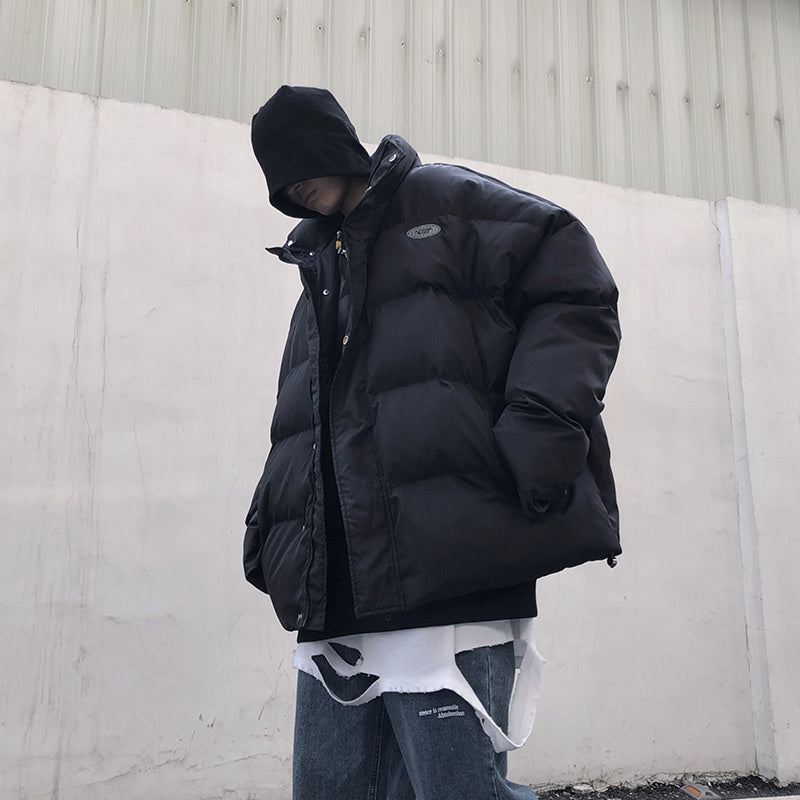 Pure Color Street Fashion Brand Ins Street Loose Bread Clothes