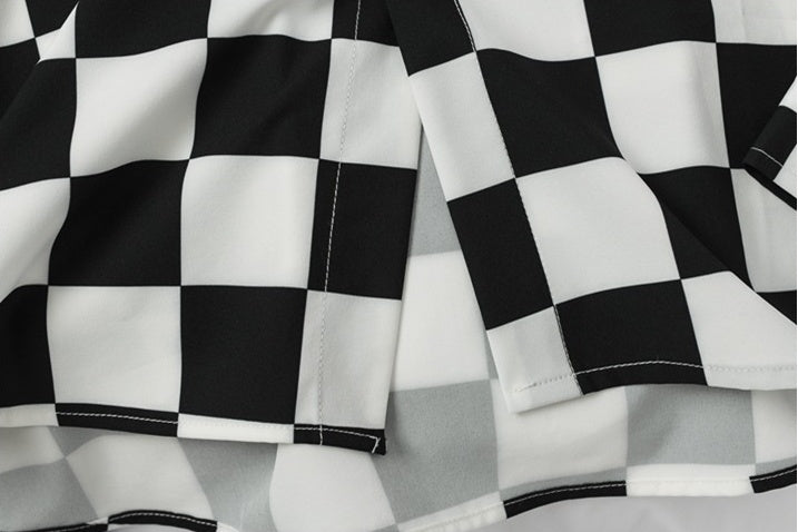 Hip-hop printed long sleeve shirt