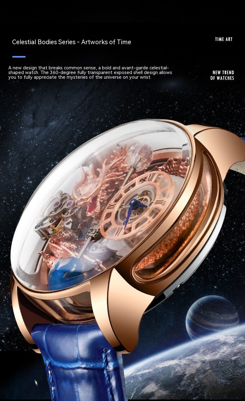 Fashion Tourbillon Good Luck Comes Watch