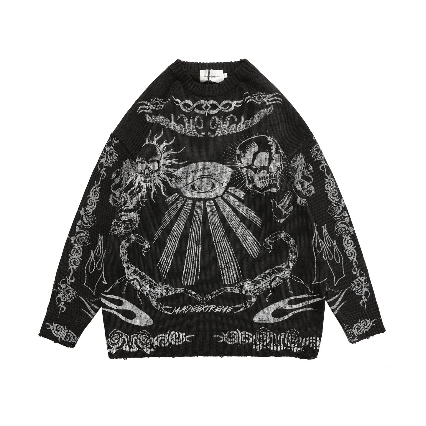 New Men's Sweaters Do Old Skull