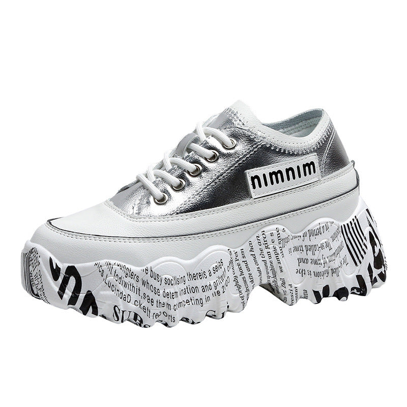 Casual platform platform sneakers