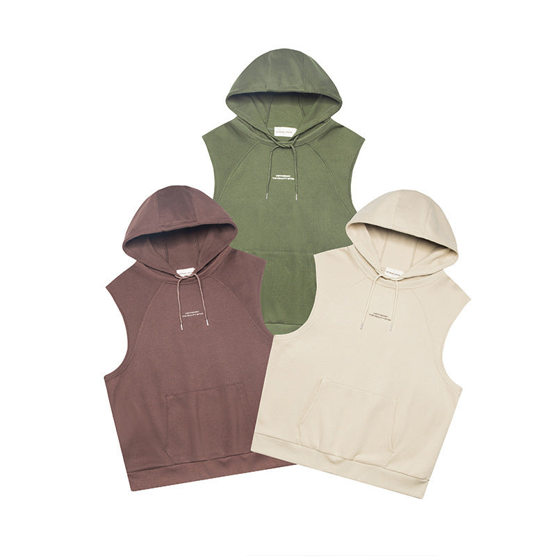 Gilet de couple américain de grande rue, marque de mode extérieure, mode rétro