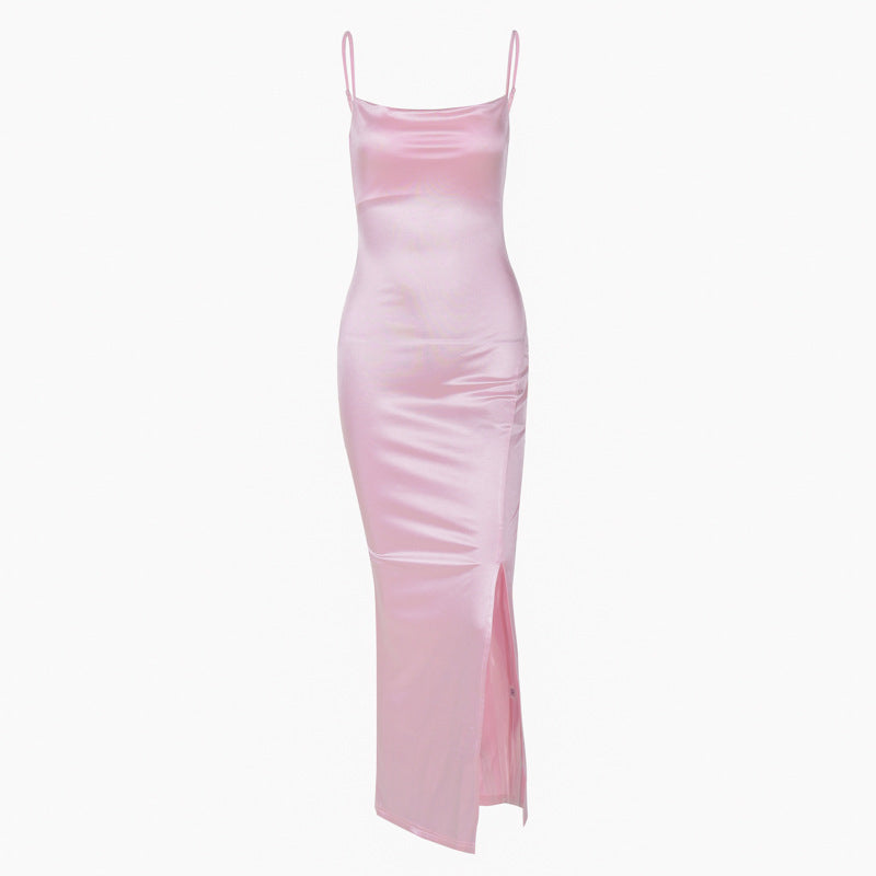 Robe de couleur unie