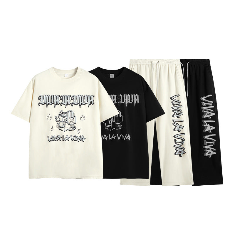Hip Hop Letters Printing Suit Men And Women