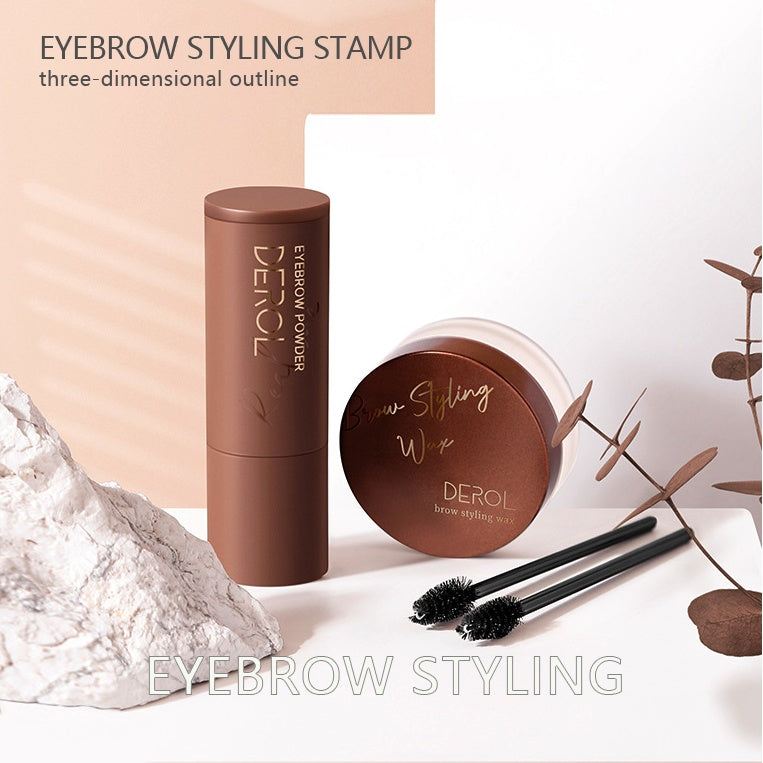 Eyebrow Styling Cream Wax Eyebrow Print Eyebrow Sticker Eyebrow Brush Set