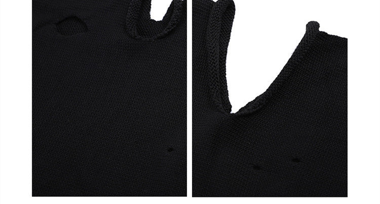 Ripped Street Loose Sportsman Knitwear Men's Sweater