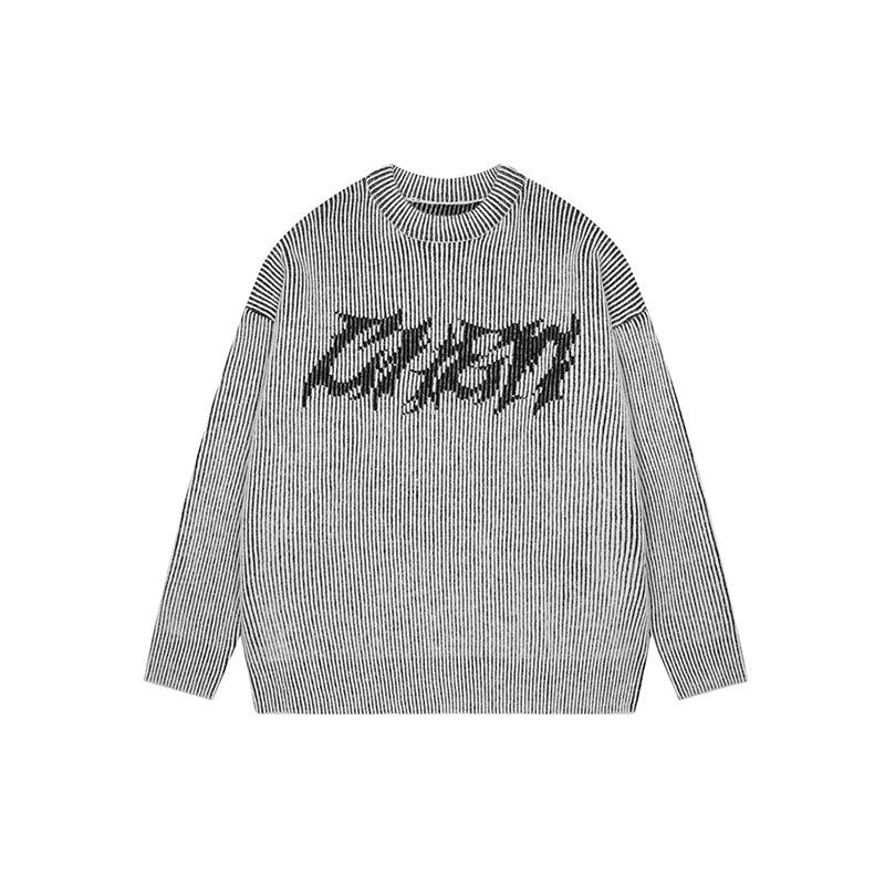 Men's New Fashion Loose Cool Knitted Sweater