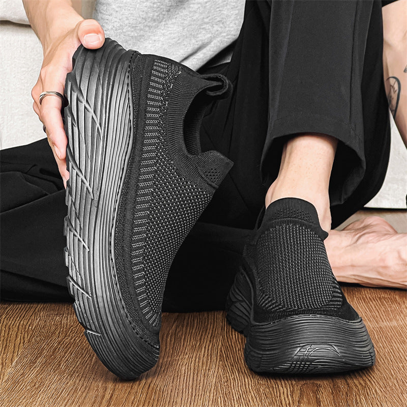 Thin Mesh Breathable One Pedal Fly Woven Mesh Shoes