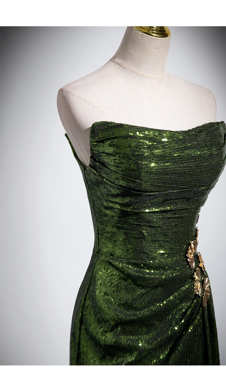 French Evening Women's Slim Bridal Slimming Evening Dress