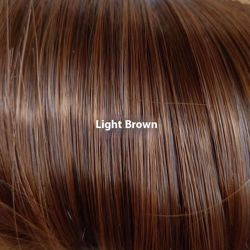 Parrucca frontale in pizzo, capelli ricci lunghi e ondulati di media grandezza