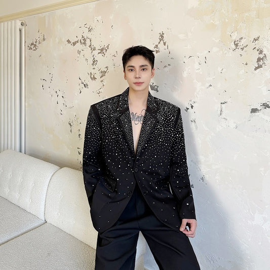 Veste de costume décontractée pour homme