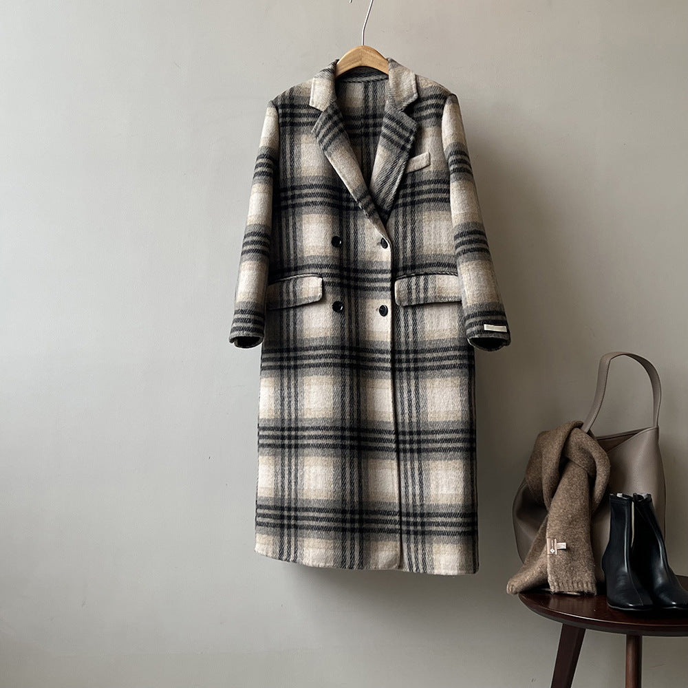 Retro Double-faced Woolen Goods Coat