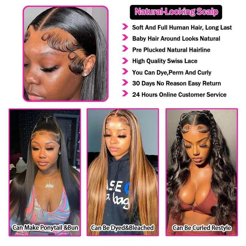 44 46 Long Inch 13x4 HD Lace Front Wig