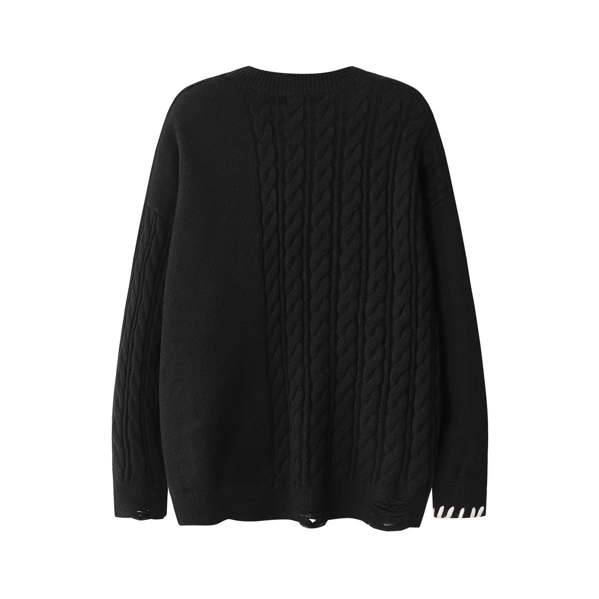 Men And Women Couple Crew Neck Casual Sweater