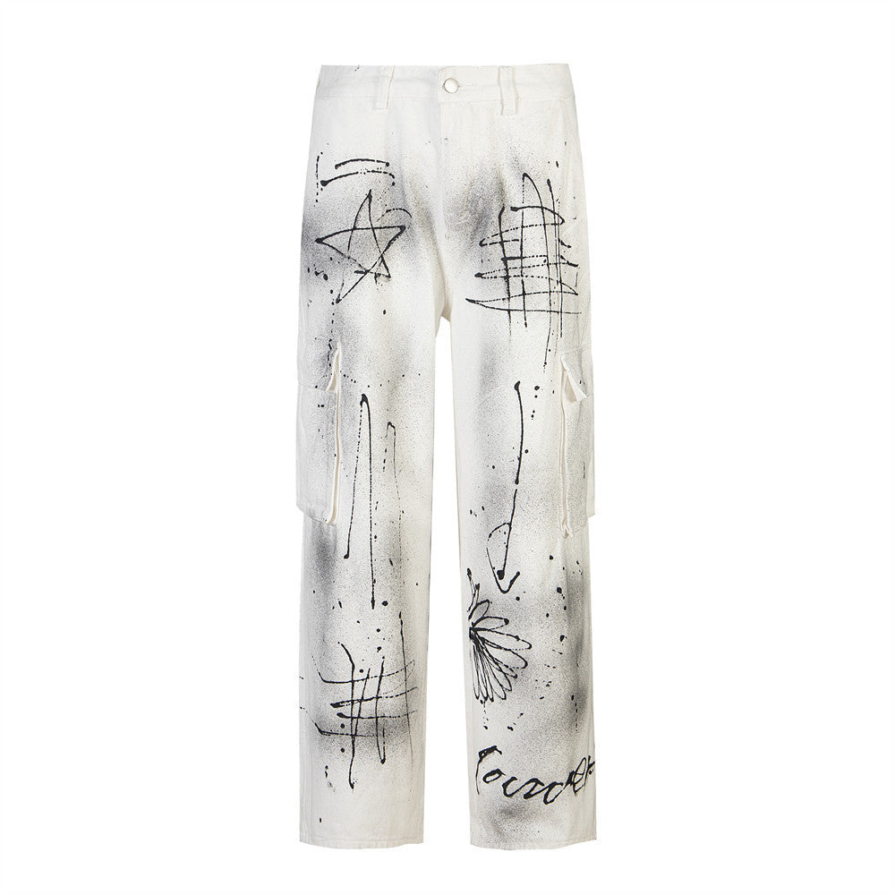 Graffiti Inkjet Jeans