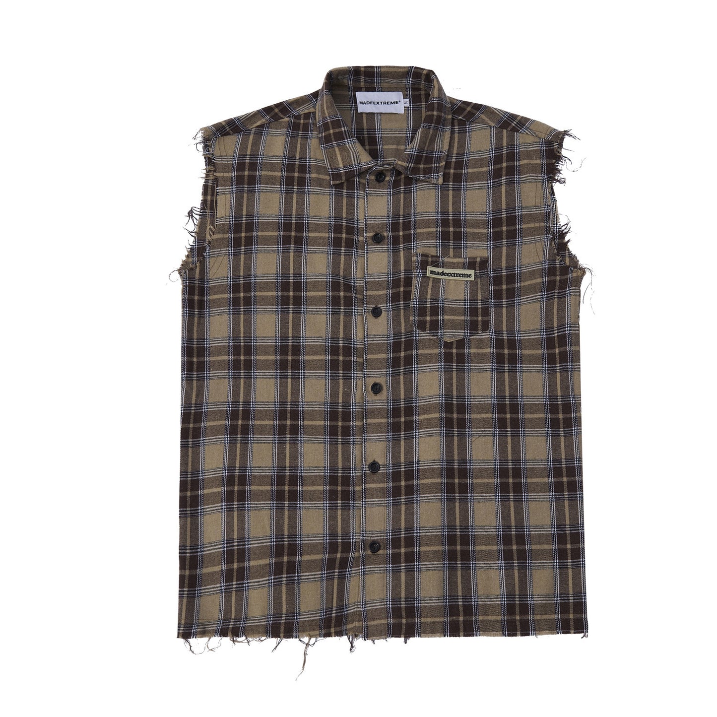 Street Retro Plaid Lapel Casual Shirt
