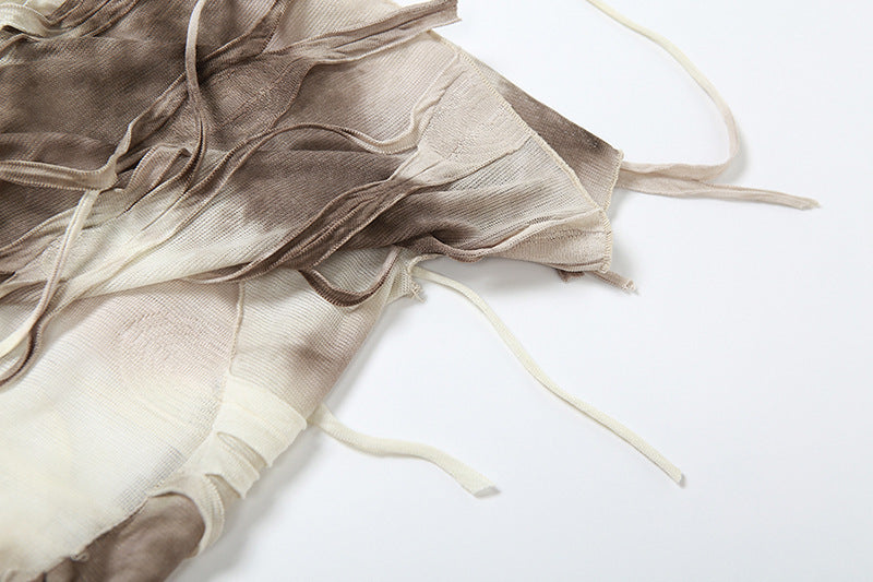 Street Fashion Sleeveless Hooded High Waist Dress