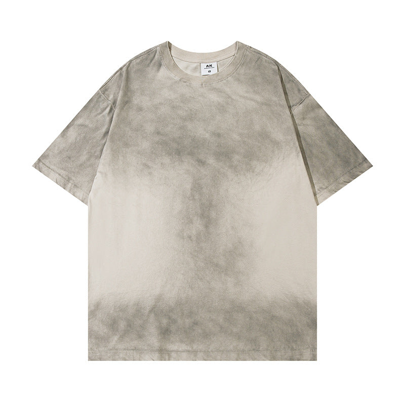 Monkey Wash Distressed Dirty Short Sleeve Men