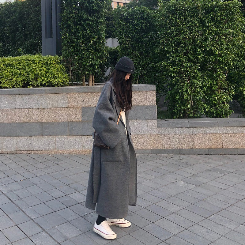 Women's woolen coat