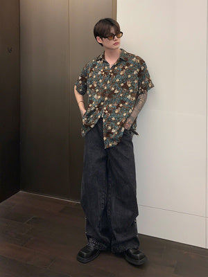 Shirt Loose Long Sleeve Lapel Shirt