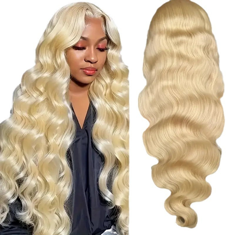 Women's Medium And Large Wave Long Curly Hair Natural