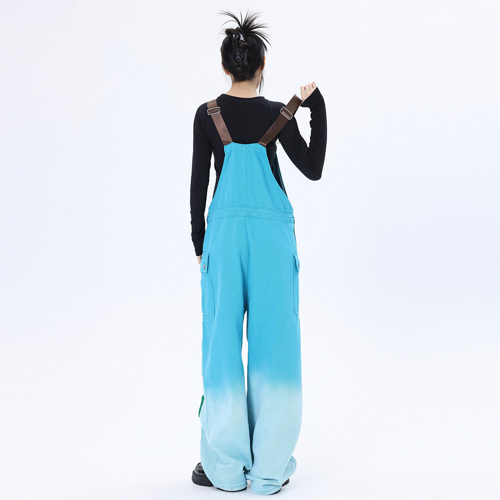 Camicia da lavoro Pantaloni dritti in un unico pezzo