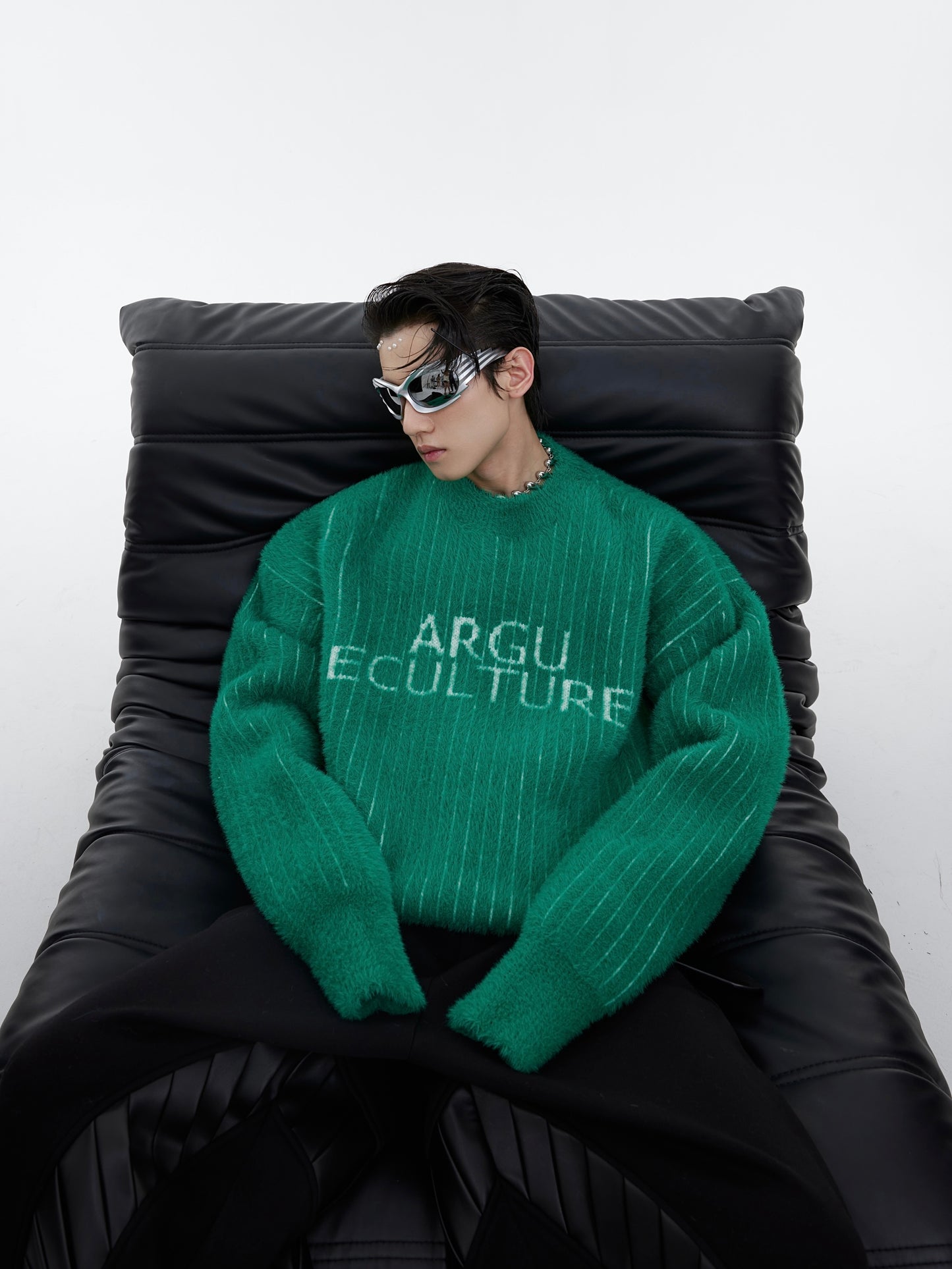 Pull en maille épaisse à motif Pit