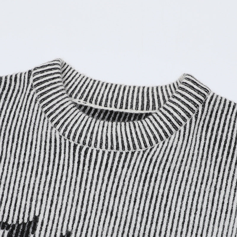 Men's New Fashion Loose Cool Knitted Sweater