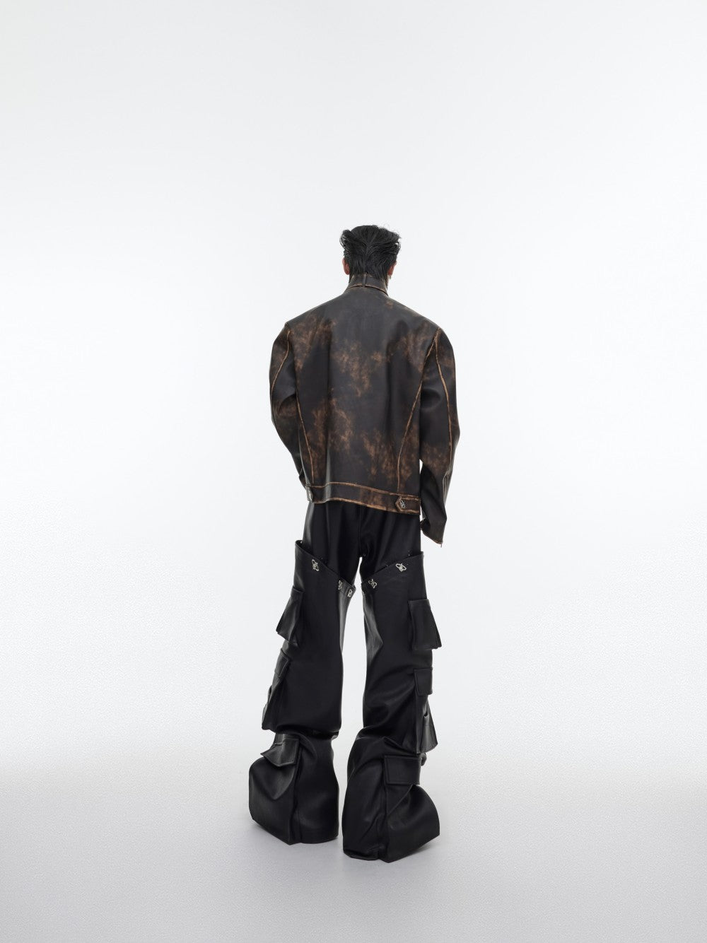 Leather Jacket Loose And Short Style