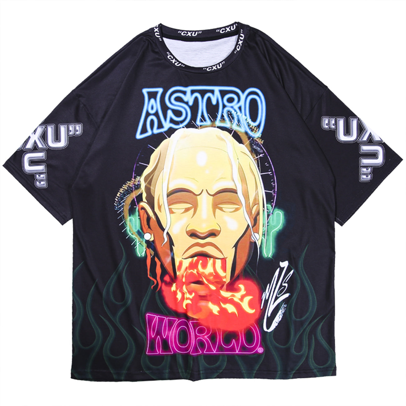 Summer Personalized Men's and Women's Short Sleeved T Shirt