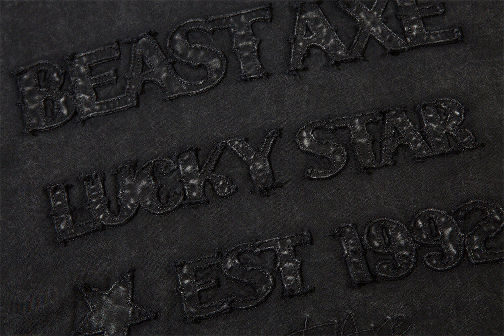 T-shirt homme ample, effet usé et délavé, style High Street