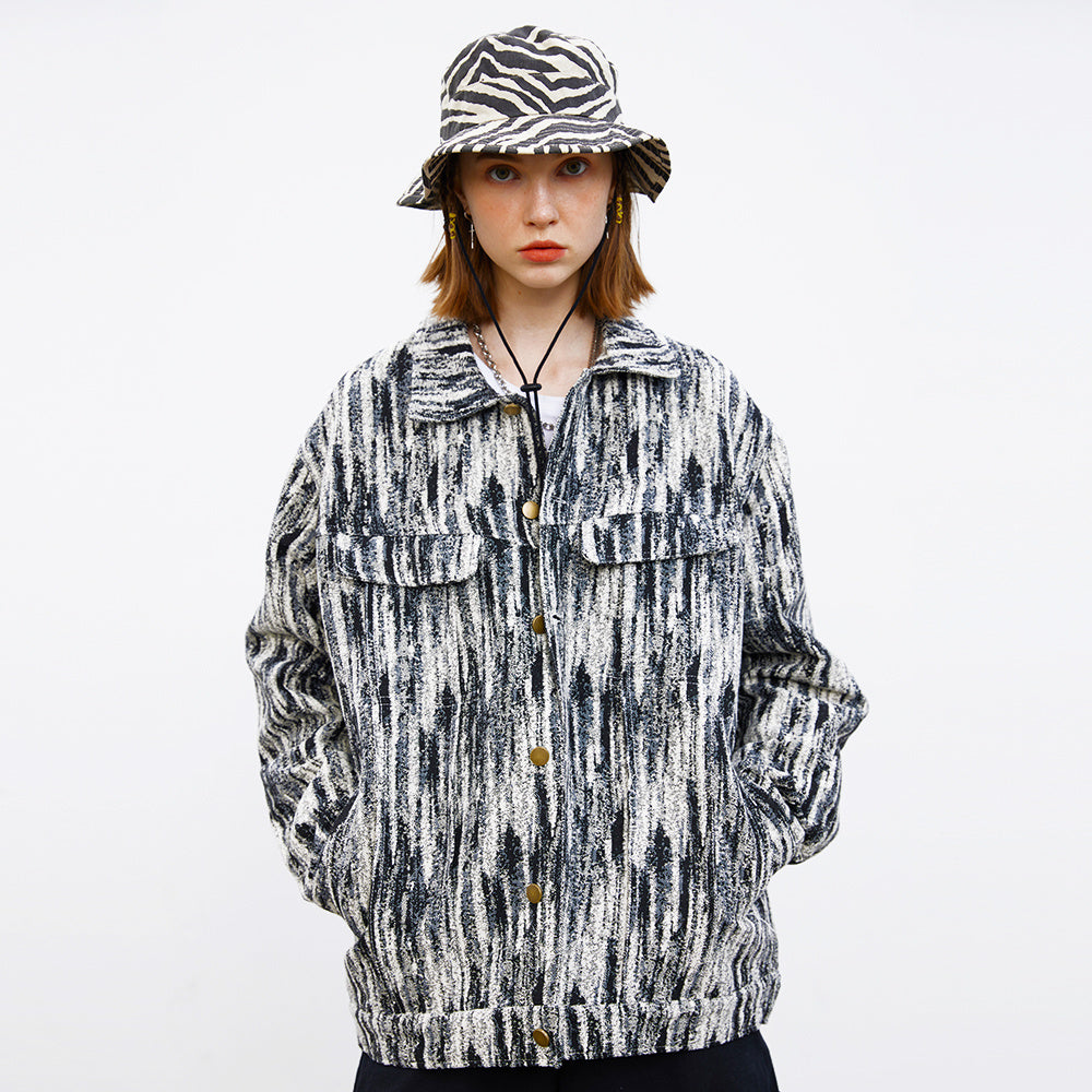 Tie-dye Gradient Jacket