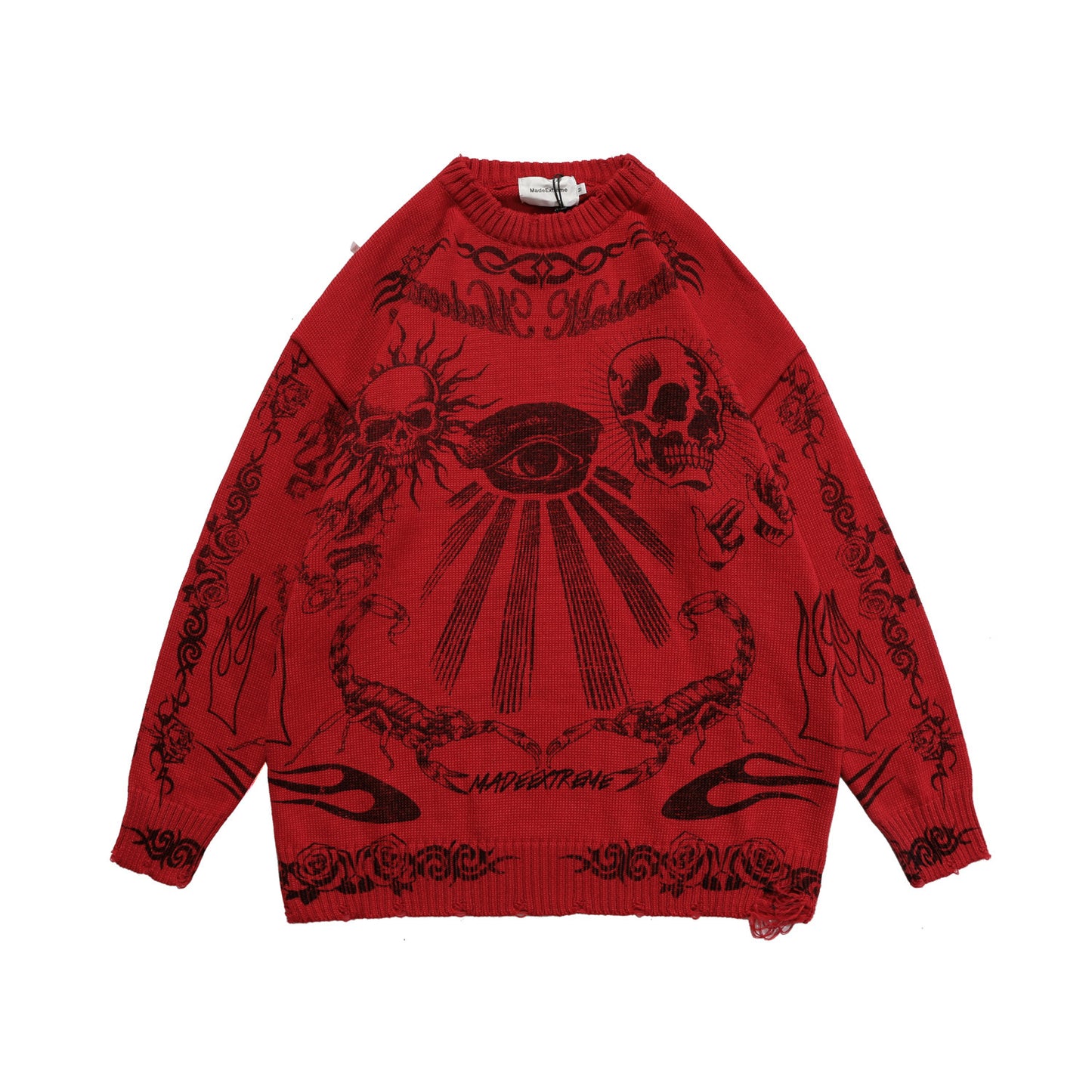 New Men's Sweaters Do Old Skull