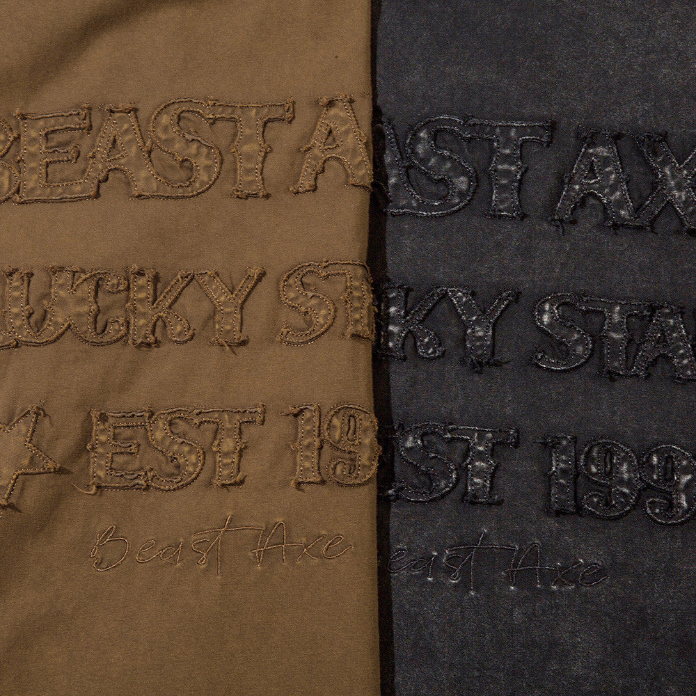 T-shirt homme ample, effet usé et délavé, style High Street