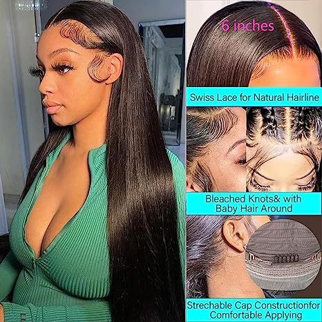 Nouvelle perruque en cheveux humains avec dentelle frontale