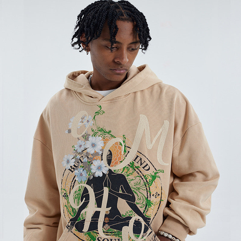 High Street Heavyweight Sweater Pullover Couple Top