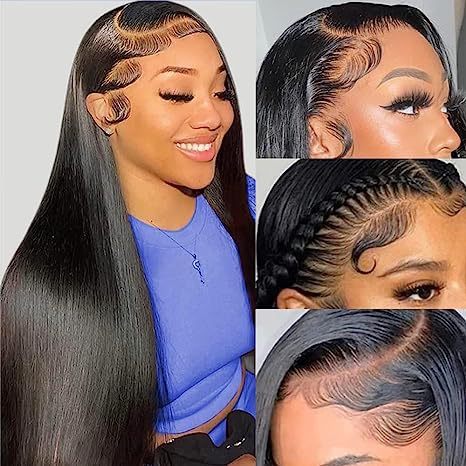 Nouvelle perruque en cheveux humains avec dentelle frontale