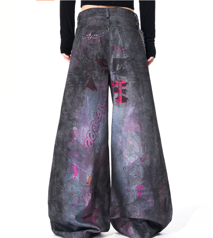 Microphone design, jean imprimé en 3D, style machette