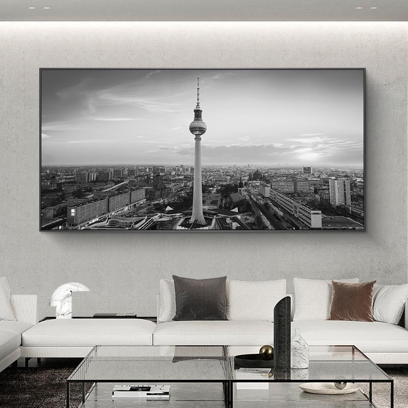 Berlin Cityscape Art Poster Canvas Painting