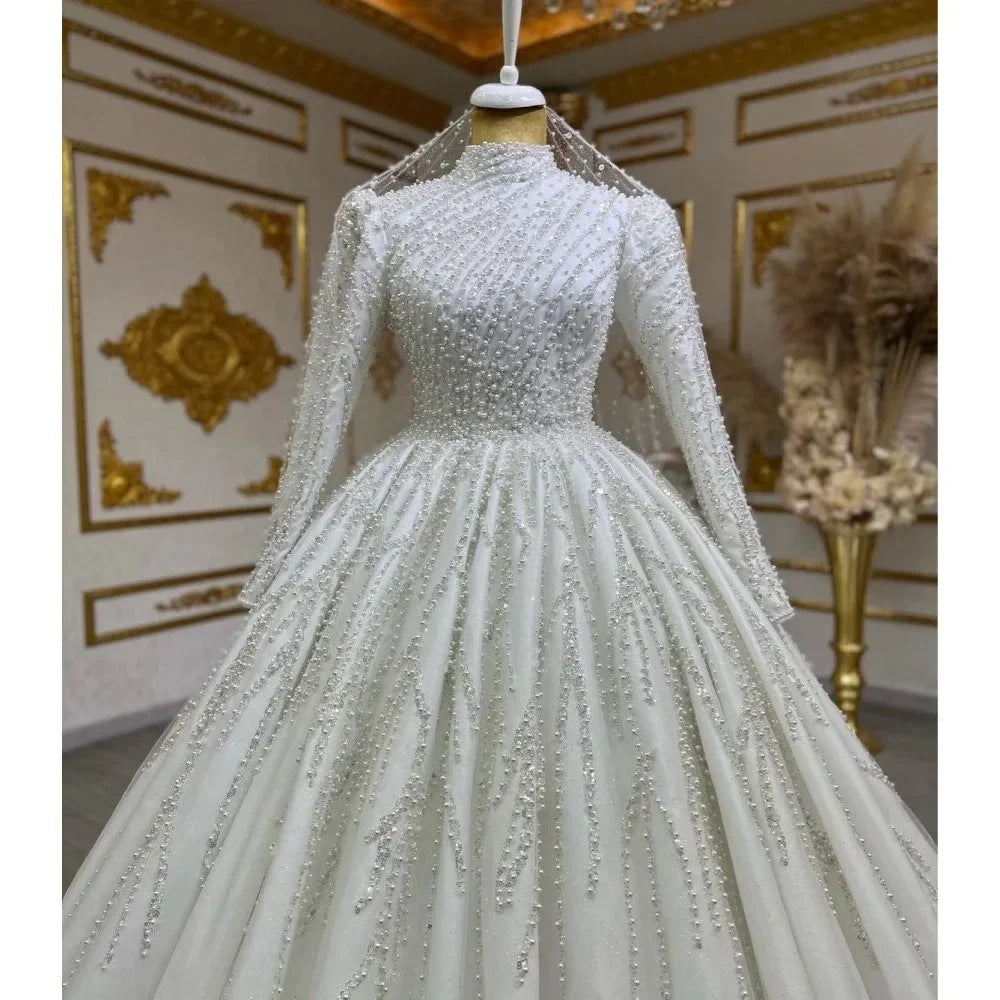 Robe de mariée traînante pour propriétaire de mariée
