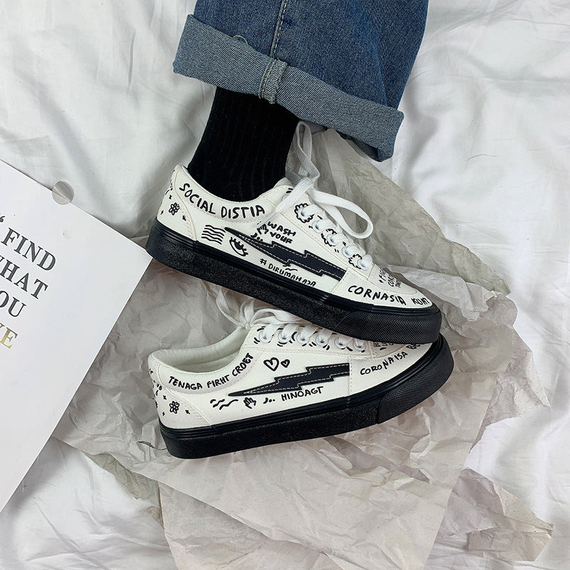 Little White Shoes Women"s Spring Canvas Shoes