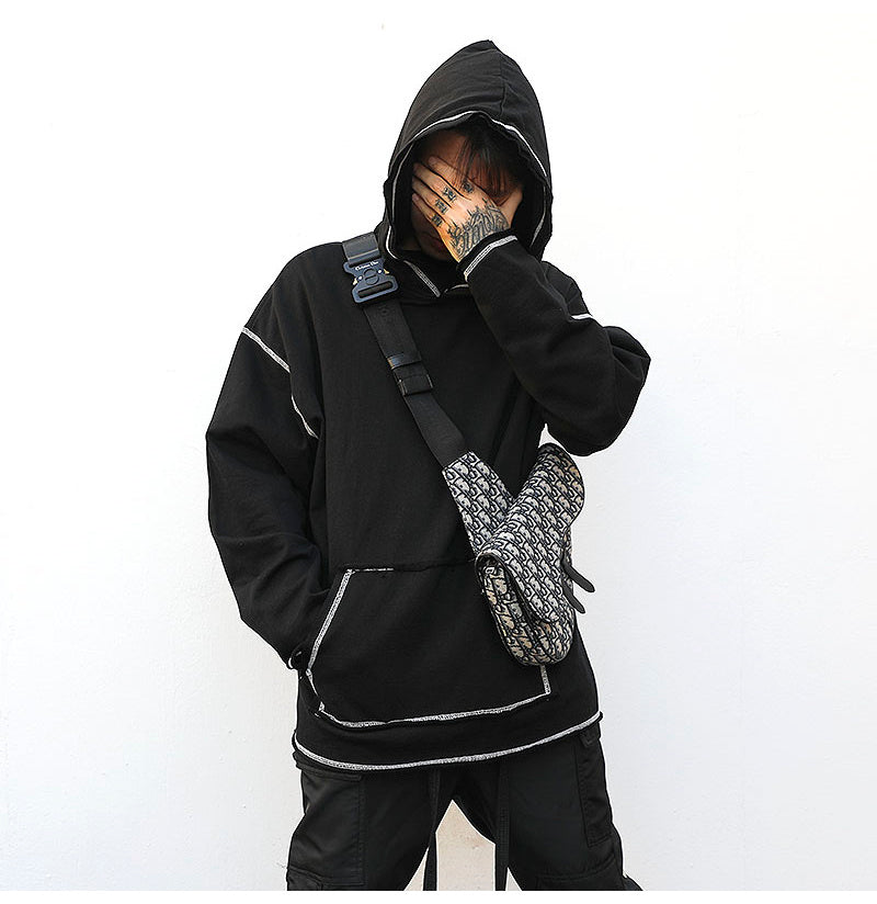 Sweat à capuche inversé