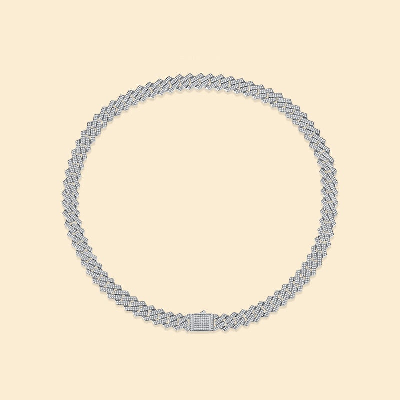 Collier Challenge en argent S925 pour homme