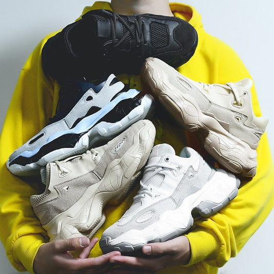 Chaussures décontractées respirantes de style sportif avant de courir 