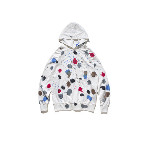 Sweat-shirt avec des éclaboussures d'encre