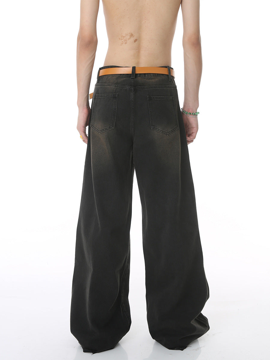 Summer Loose Hole Wide Leg Hip Hop Jeans