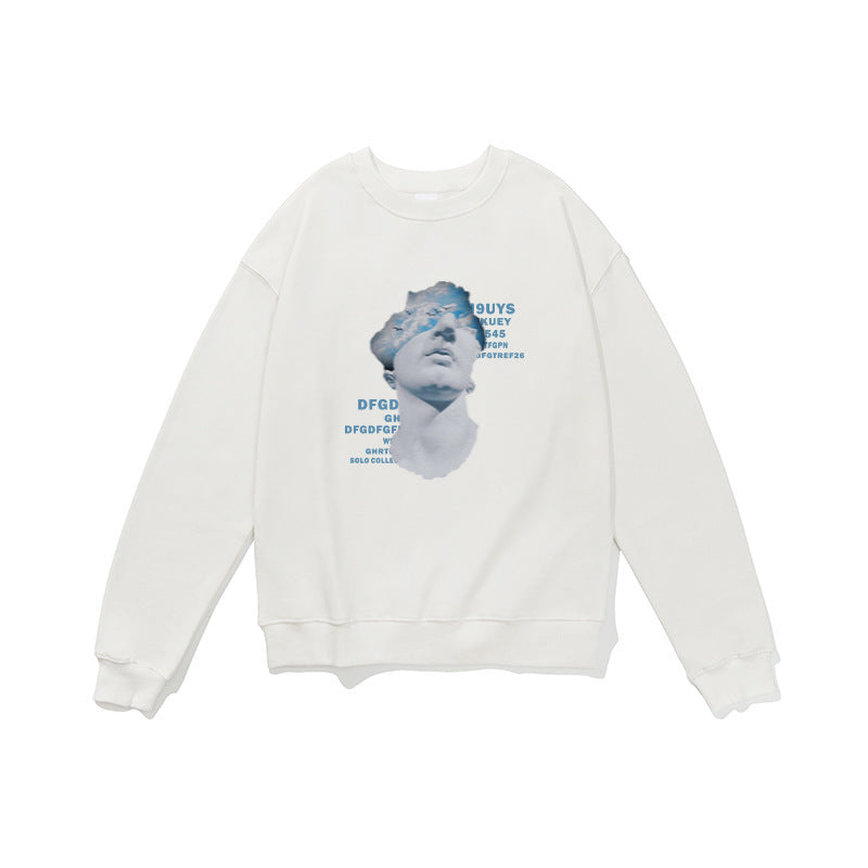 Fashion Personality New Men's Round Neck Sweater